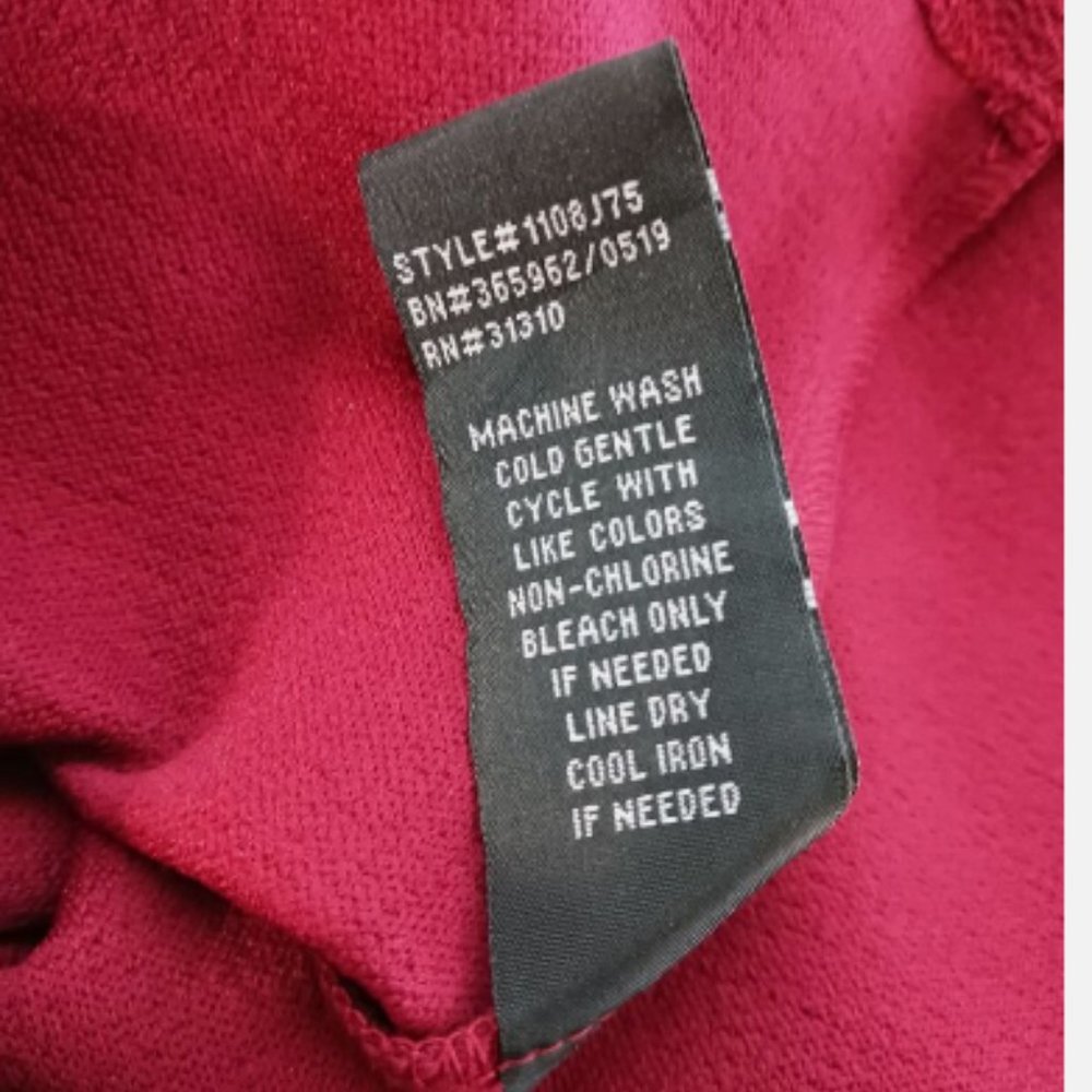 By & By Womens Dress Size XS Sleeveless Wine Color Solid Liverpool Retail $49 - Picture 6 of 8